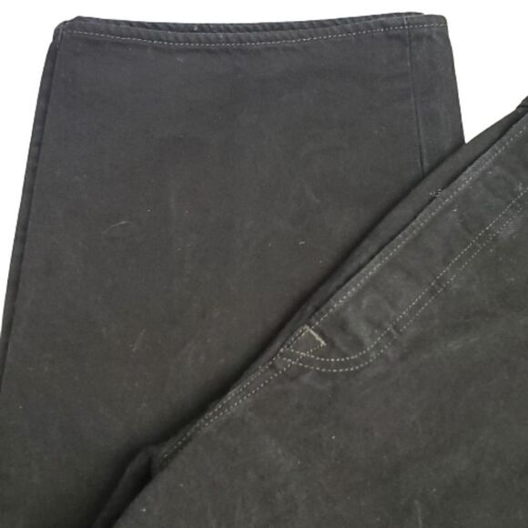 LEVIS 501 Black Jeans. BUTTON FLY Size W 50 L 32 - Picture 2 of 11